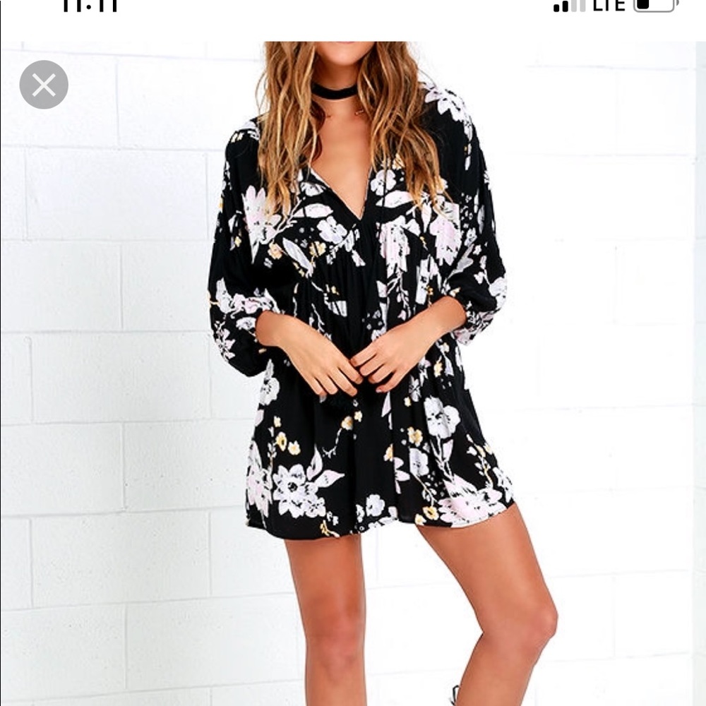 Billabong floral mini dress.  NWT